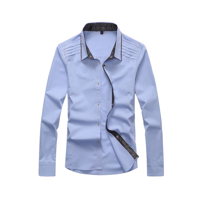 Light blue men's dress shirt