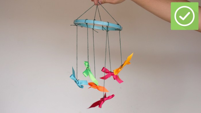 Hanging diy mobiles