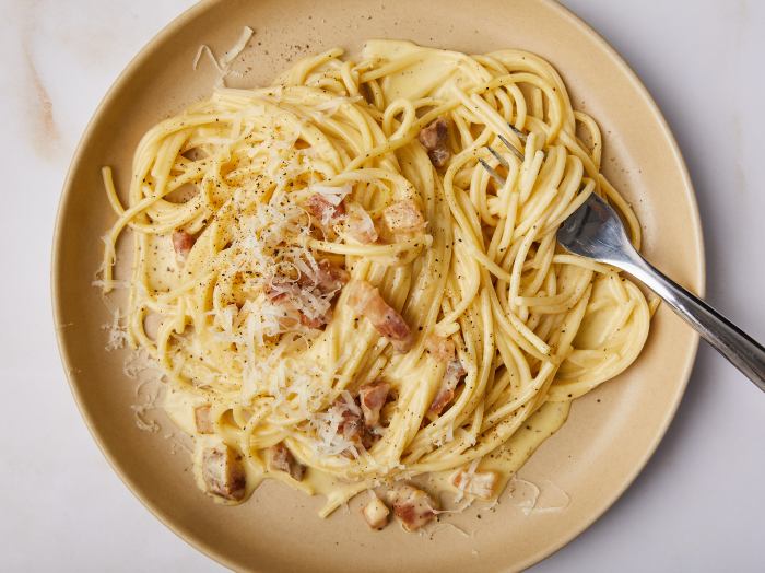 How to cook carbonara italian style