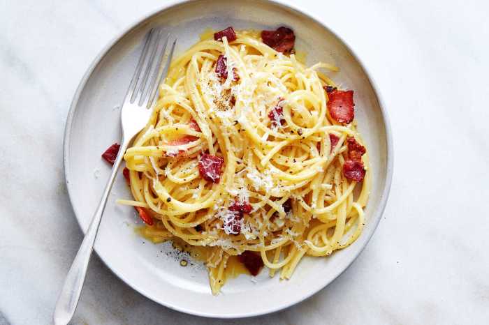 How to cook carbonara italian style