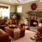 How to decorate living room during christmas